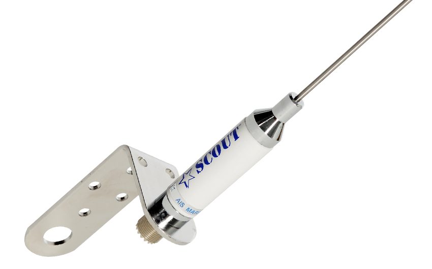 AIS antenne i stål, 0,9m. lengde